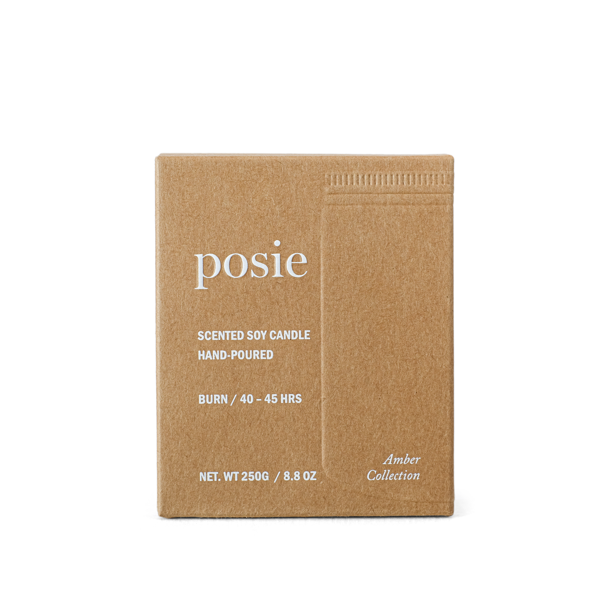 UME: White Tea / Chrysanthemum / Plum Small Amber Candle 250g